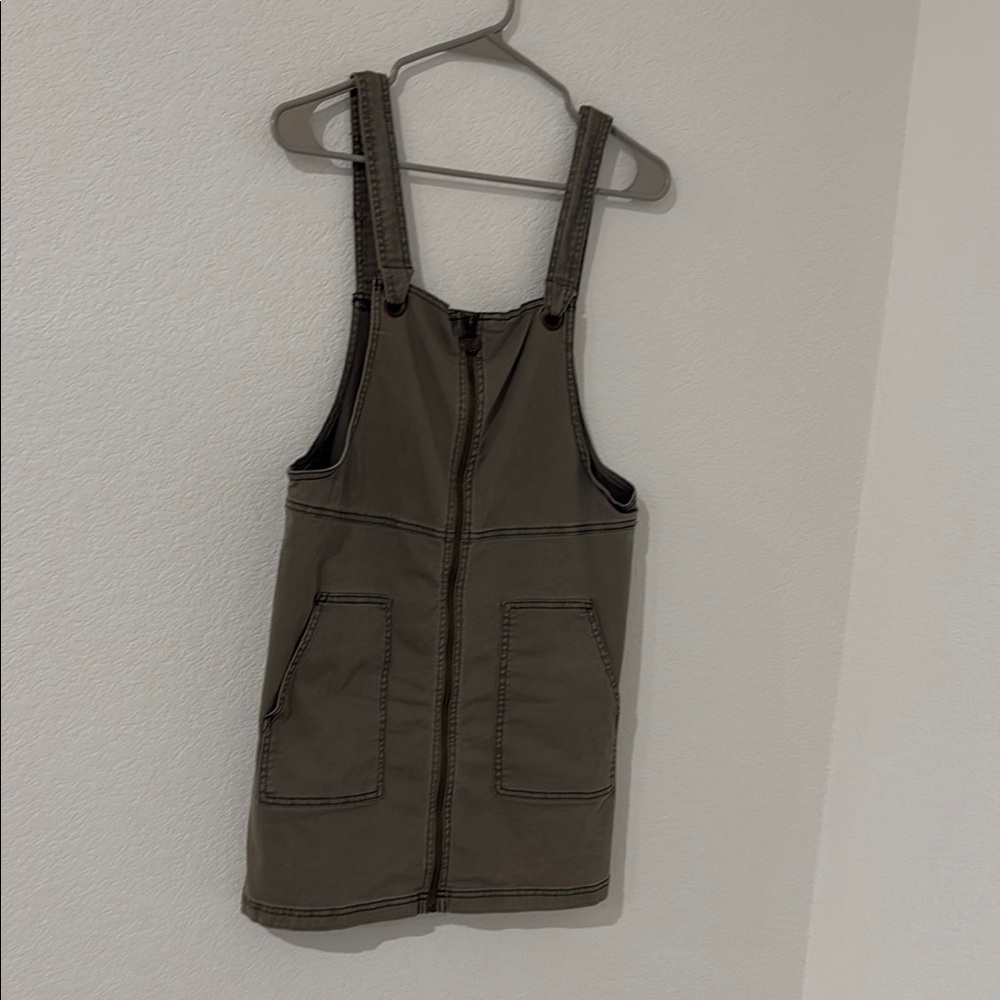SO Green Sleeveless Square Neck Midi Dress - Picture 7 of 9
